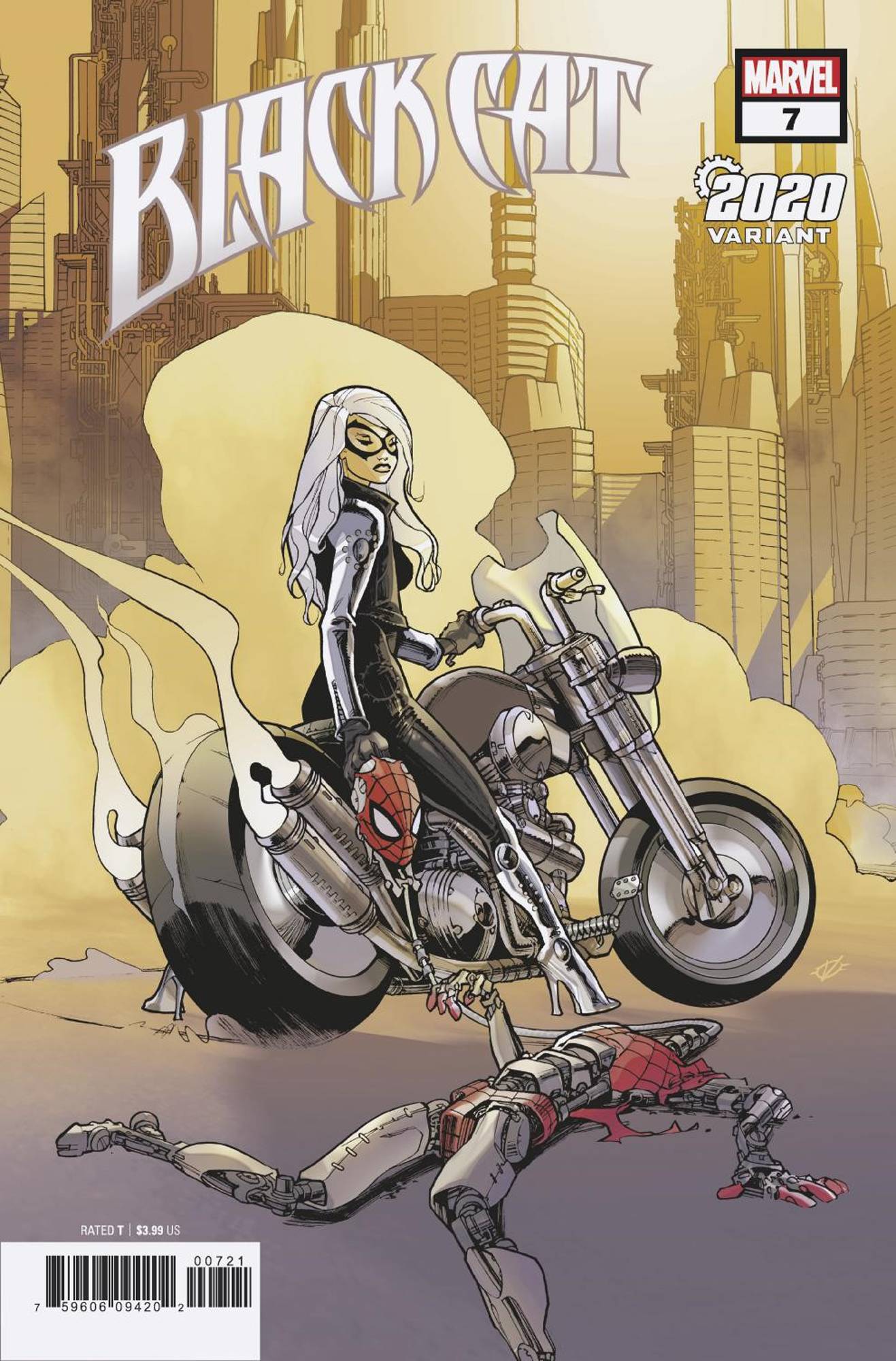 BLACK CAT #7 VATINE 2020 VARIANT 2019 Black Cat MARVEL COMICS   