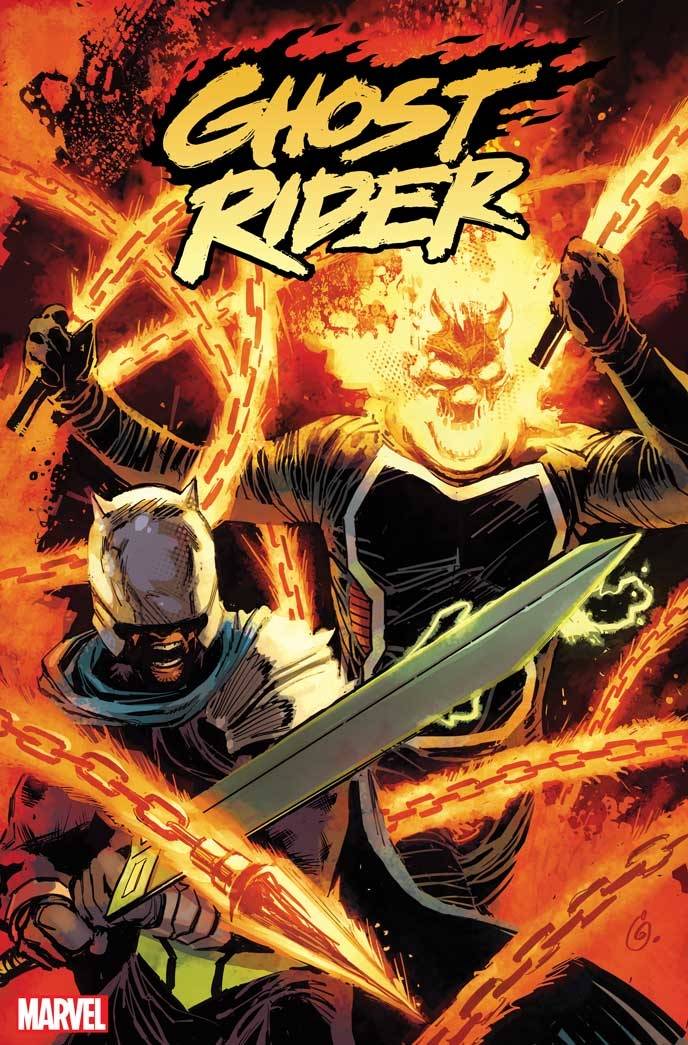 GHOST RIDER #5 GARNEY 1:10 VARIANT 2020 Ghost Rider MARVEL COMICS   