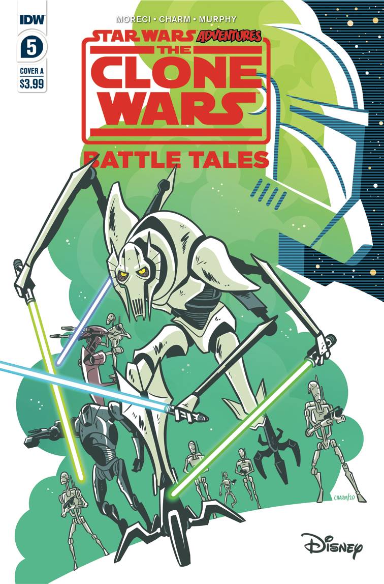 STAR WARS ADVENTURES CLONE WARS #5 (OF 5) CVR A CHARM 2020 Star Wars Clone Wars IDW PUBLISHING   