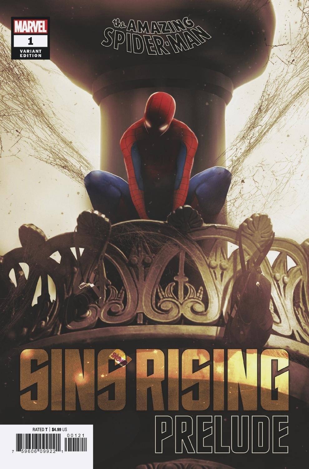 AMAZING SPIDER-MAN SINS RISING PRELUDE #1 BOSSLOGIC VARIANT 2020 Spider-Man MARVEL COMICS   