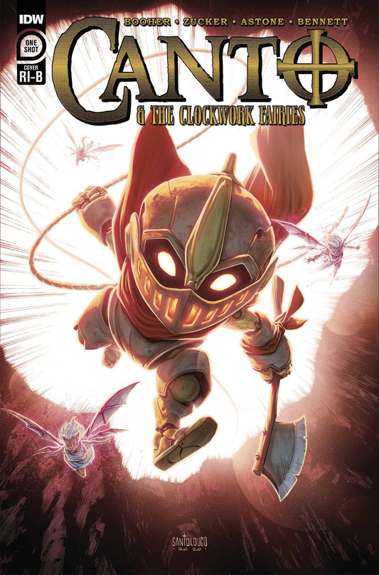 CANTO & CLOCKWORK FAIRIES ONE SHOT 1:25 VARIANT 2020 comic IDW PUBLISHING   