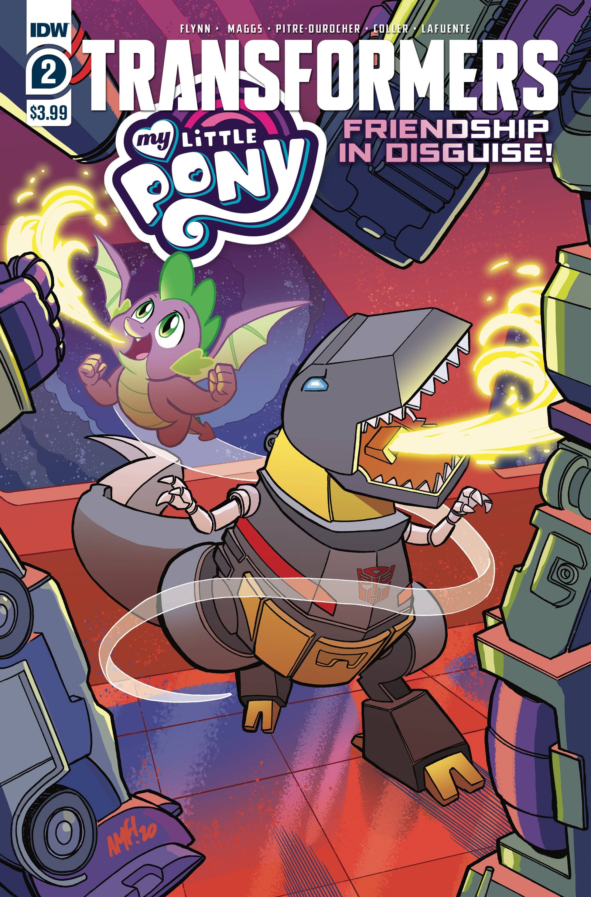 MY LITTLE PONY TRANSFORMERS #2 (OF 4) CVR A FLEECS 2020 Transformers IDW PUBLISHING   