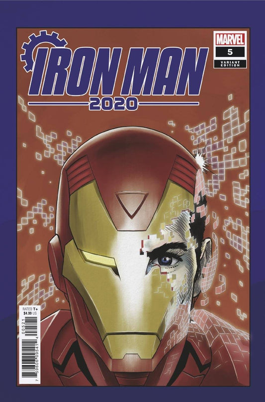 IRON MAN 2020 #5 (OF 6) SUPERLOG HEADS VARIANT 2020 Iron Man MARVEL COMICS