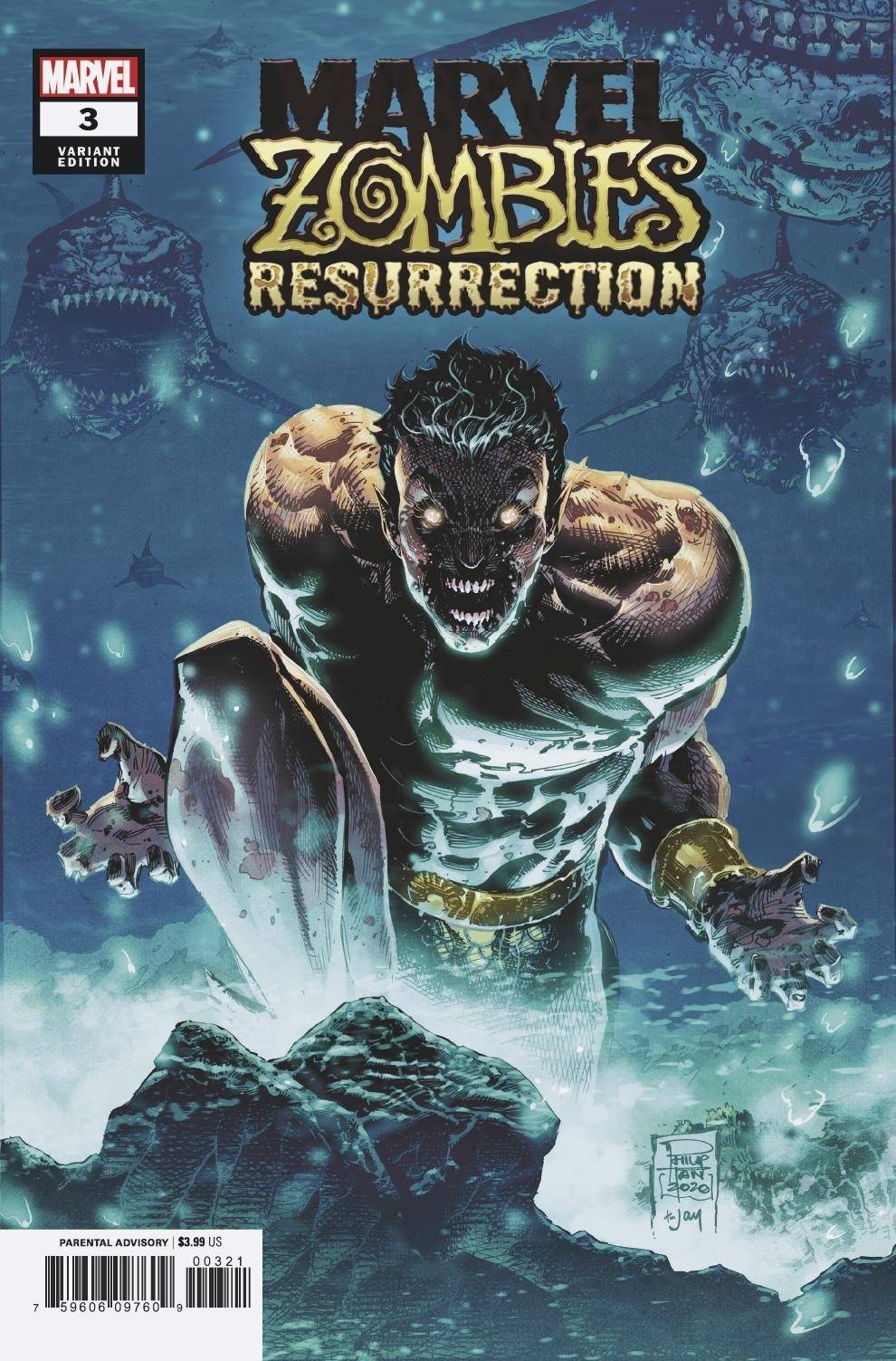 MARVEL ZOMBIES RESURRECTION #3 (OF 4) TAN VARIANT 2020