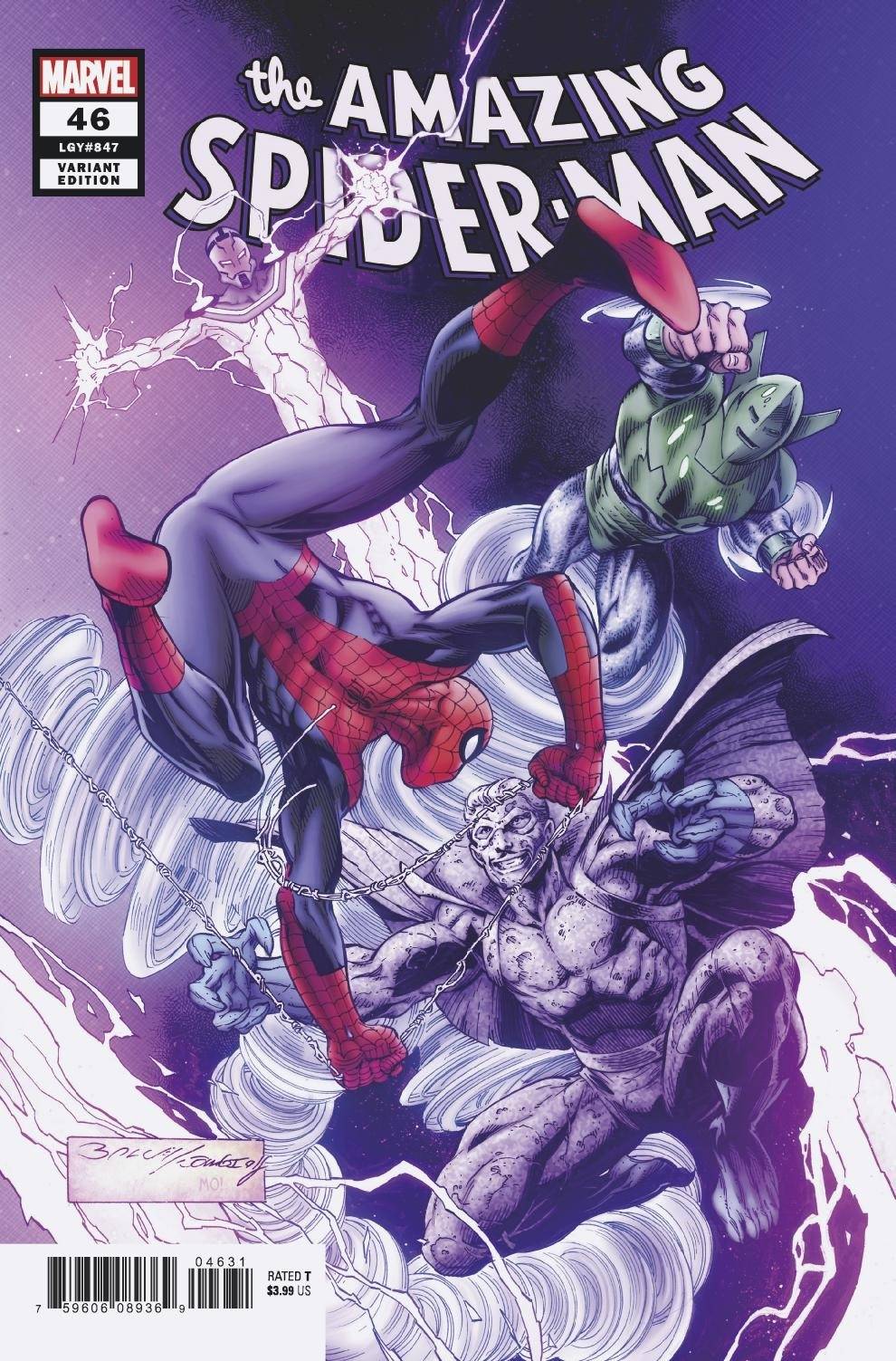 AMAZING SPIDER-MAN #46 BAGLEY VARIANT 2020 Amazing Spider-Man MARVEL COMICS   