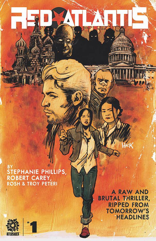 RED ATLANTIS #1 CVR A HACK 2020 Red Atlantis AFTERSHOCK COMICS   