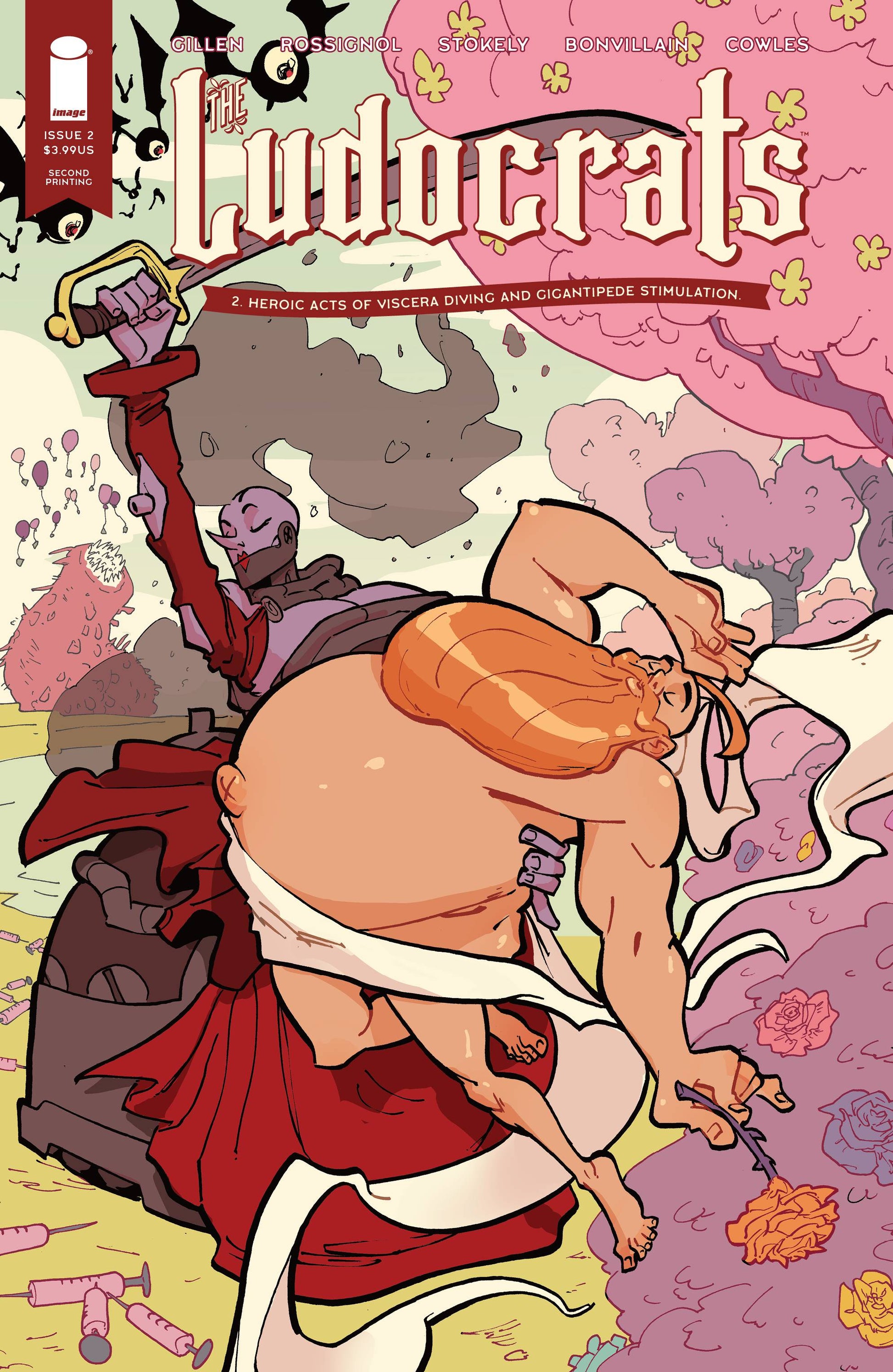 LUDOCRATS #2 (OF 5) (MR) 2ND PRINT VARIANT 2020 IMAGE COMICS