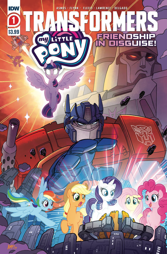 MY LITTLE PONY TRANSFORMERS #1 (OF 4) 2ND PRINT VARIANT 2020 Transformers IDW PUBLISHING   