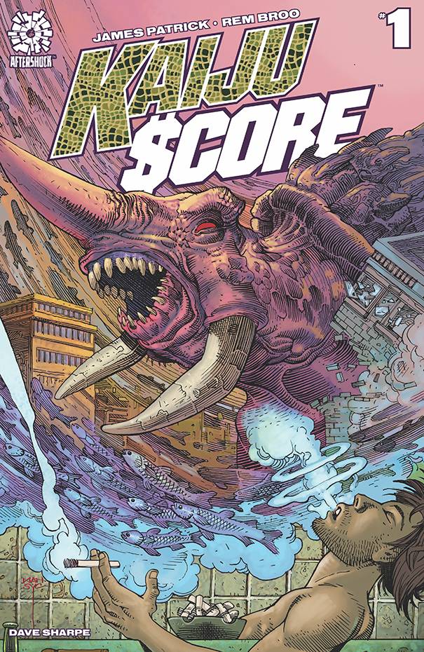 KAIJU SCORE #1 1:15 VARIANT 2020 comic book AFTERSHOCK COMICS   