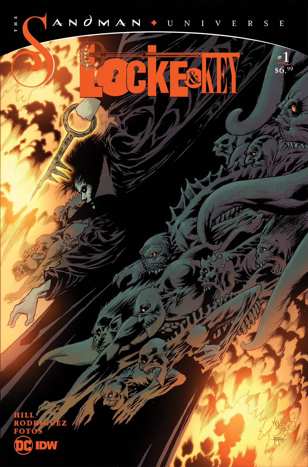 LOCKE & KEY SANDMAN HELL & GONE #1 CVR C KELLEY JONES 2021 comic book IDW PUBLISHING   