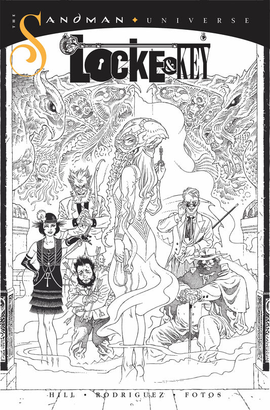LOCKE & KEY SANDMAN HELL & GONE #1 1:10 VARIANT 2020 LOCKE & KEY IDW PUBLISHING   