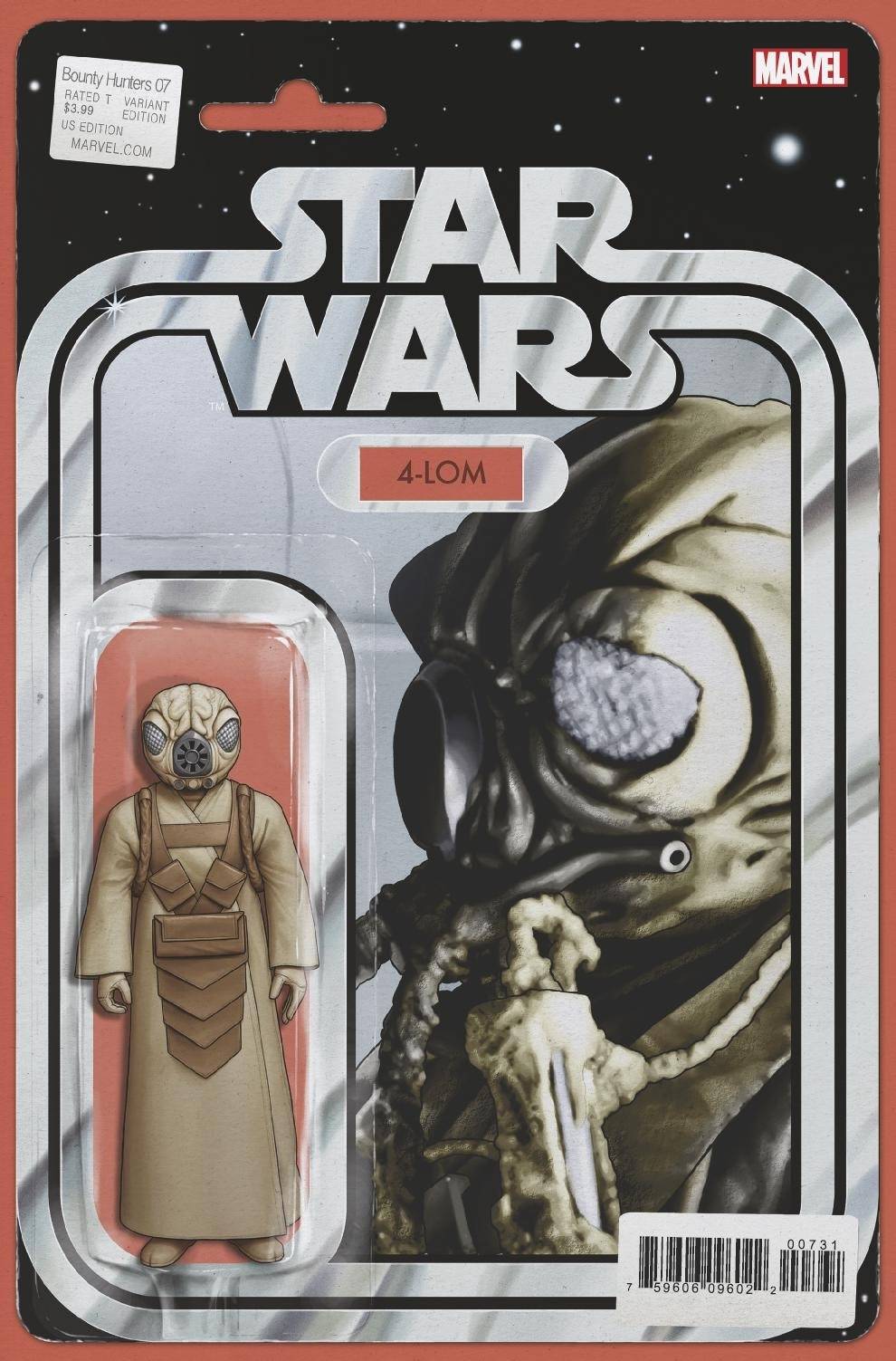 STAR WARS BOUNTY HUNTERS #7 CHRISTOPHER ACTION FIGURE VARIANT 2020