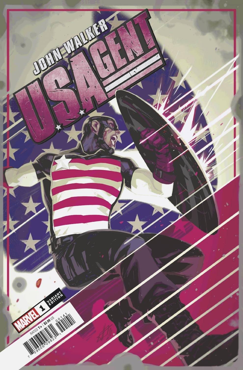 US AGENT #1 INFANTE VARIANT 2020 US Agent MARVEL COMICS   