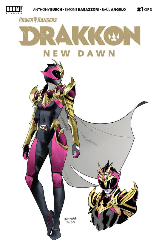 POWER RANGERS DRAKKON NEW DAWN #1 2ND PRINT VARIANT 2020 COMIC BOOK BOOM! STUDIOS   