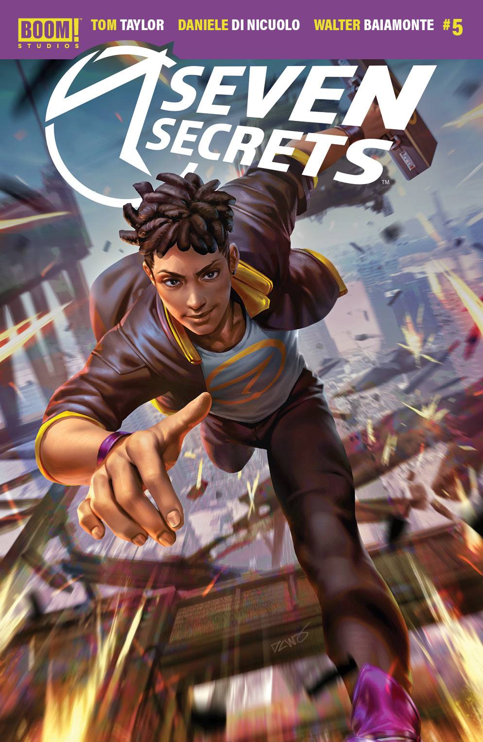 SEVEN SECRETS #5 CVR B CHEW VARIANT 2020 comic book BOOM! STUDIOS   