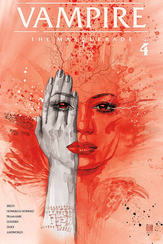 VAMPIRE THE MASQUERADE #4 MACK FOIL VARIANT 2020 comic book VAULT COMICS   