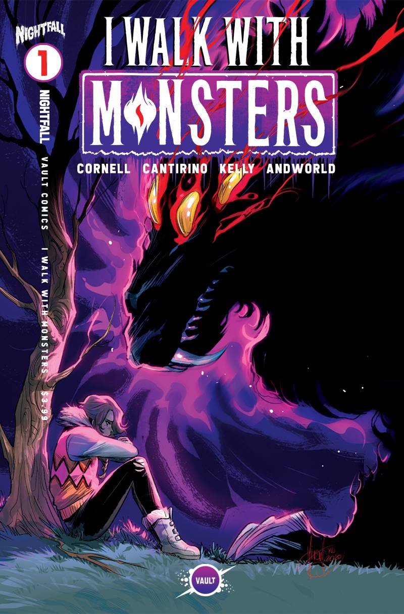 I WALK WITH MONSTERS #1 1:15 ANDOLFO VARIANT 2020 comic book VAULT COMICS   