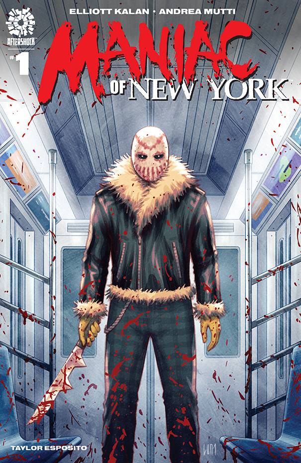 MANIAC OF NEW YORK #1 LUNA 1:15 VARIANT 2021 comic book AFTERSHOCK COMICS   