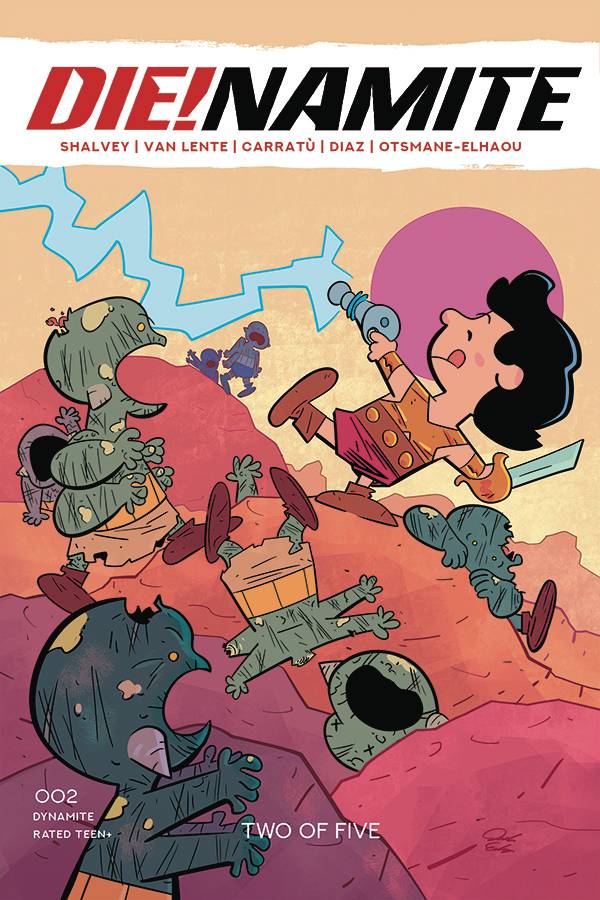 DIE!NAMITE #2 CVR G PEANUTS HOMAGE FOC BONUS VARIANT 2020 Die!namite DYNAMITE   