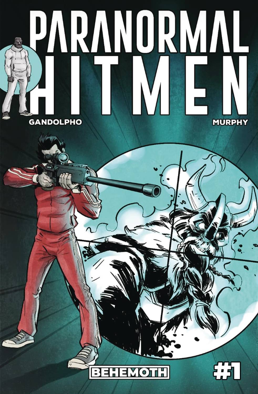 PARANORMAL HITMEN #1 (OF 4) CVR B GANDOLPHO HOMAGE VARIANT (MR) comic book BEHEMOTH COMICS   