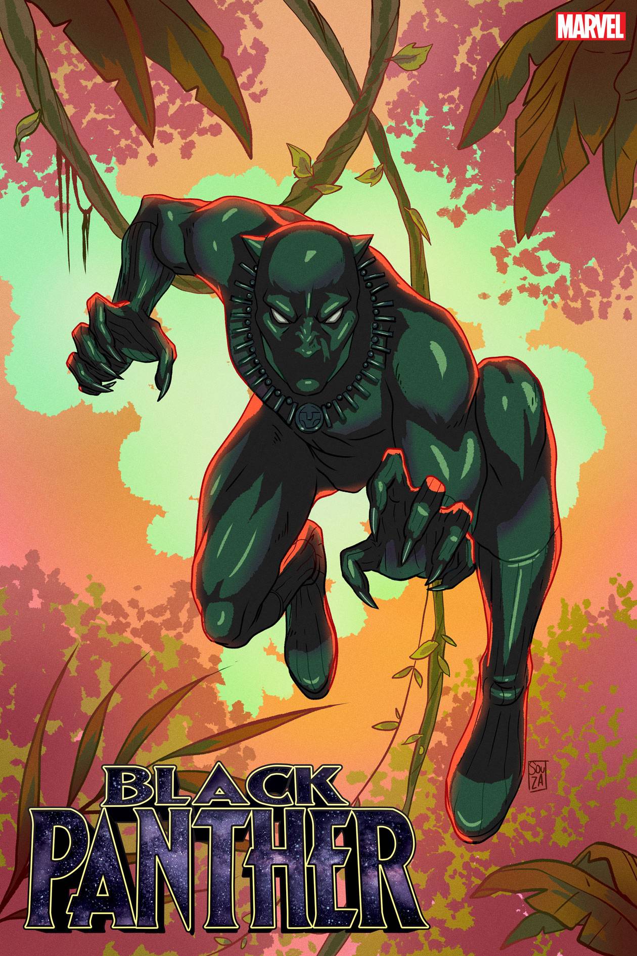 BLACK PANTHER #23 SOUZA BLACK PANTHER BLACK HISTORY VARIANT 2021