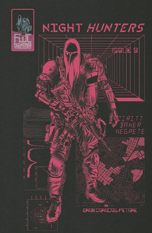 NIGHT HUNTERS #3 (OF 4) 2021 comic book FLOATING WORLD COMICS   