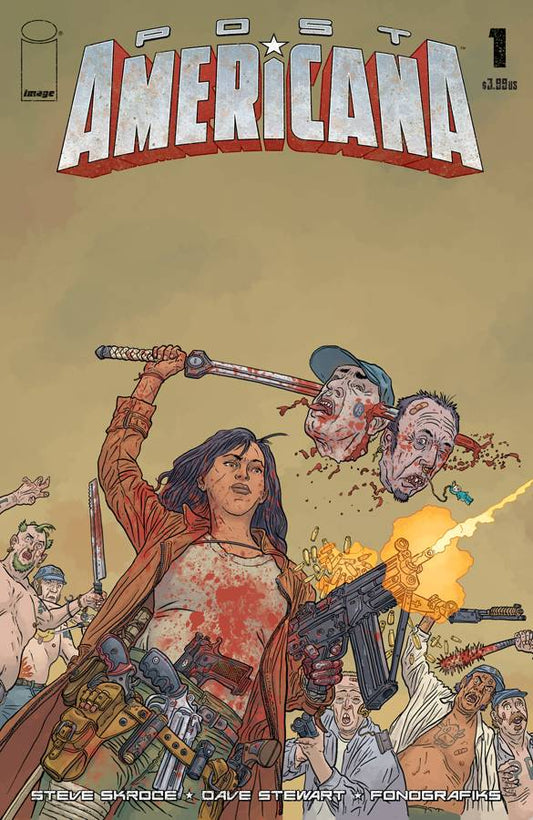 POST AMERICANA #1 (OF 6) (MR) B DARROW 2020  IMAGE COMICS   