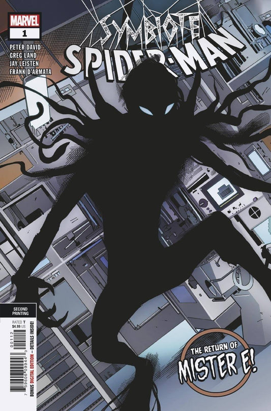 SYMBIOTE SPIDER-MAN KING IN BLACK #1 (OF 5) 2ND PRINT VARIANT 2021 Spider-Man MARVEL COMICS   