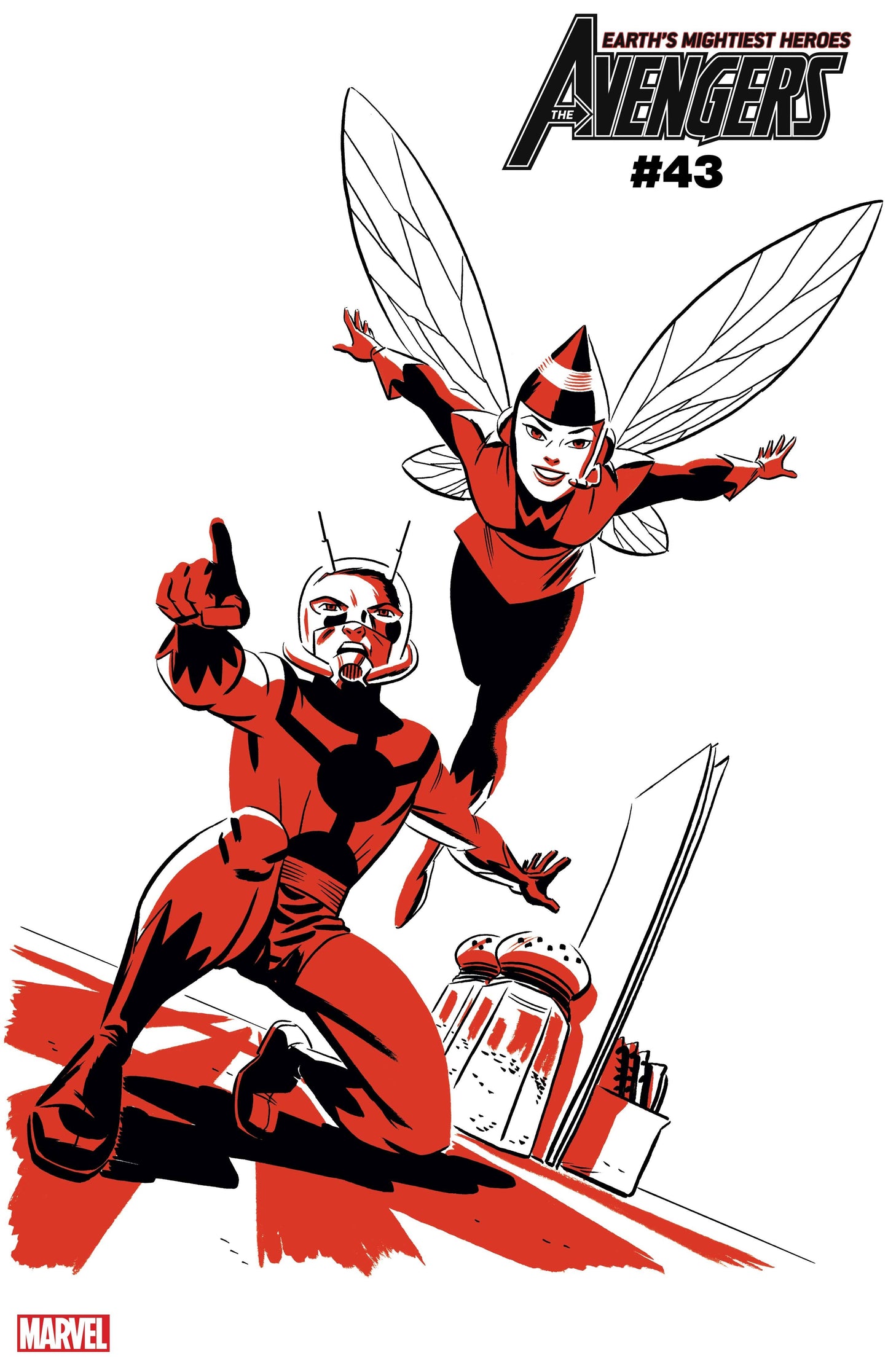 AVENGERS #43 ANT-MAN AND WASP TWO-TONE VARIANT 2021