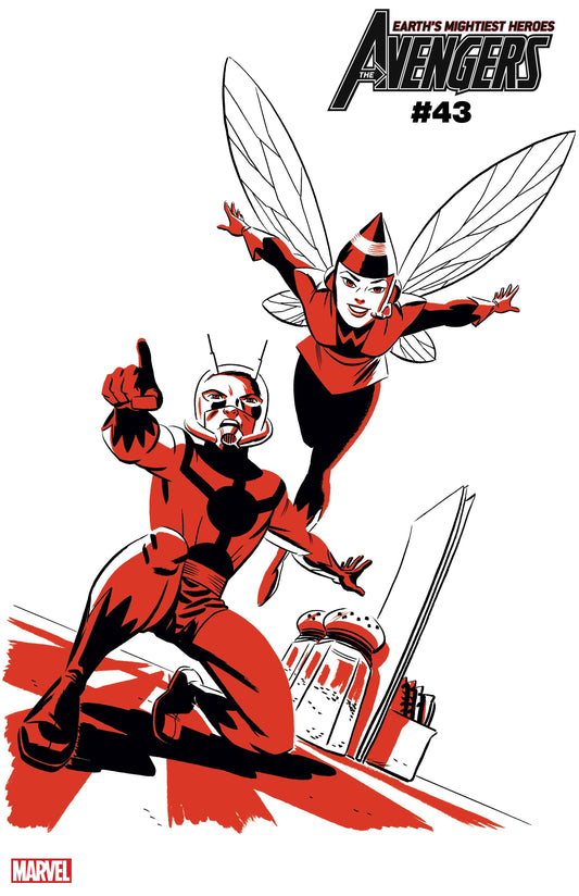 AVENGERS #43 ANT-MAN AND WASP TWO-TONE VARIANT 2021 Avengers MARVEL COMICS   