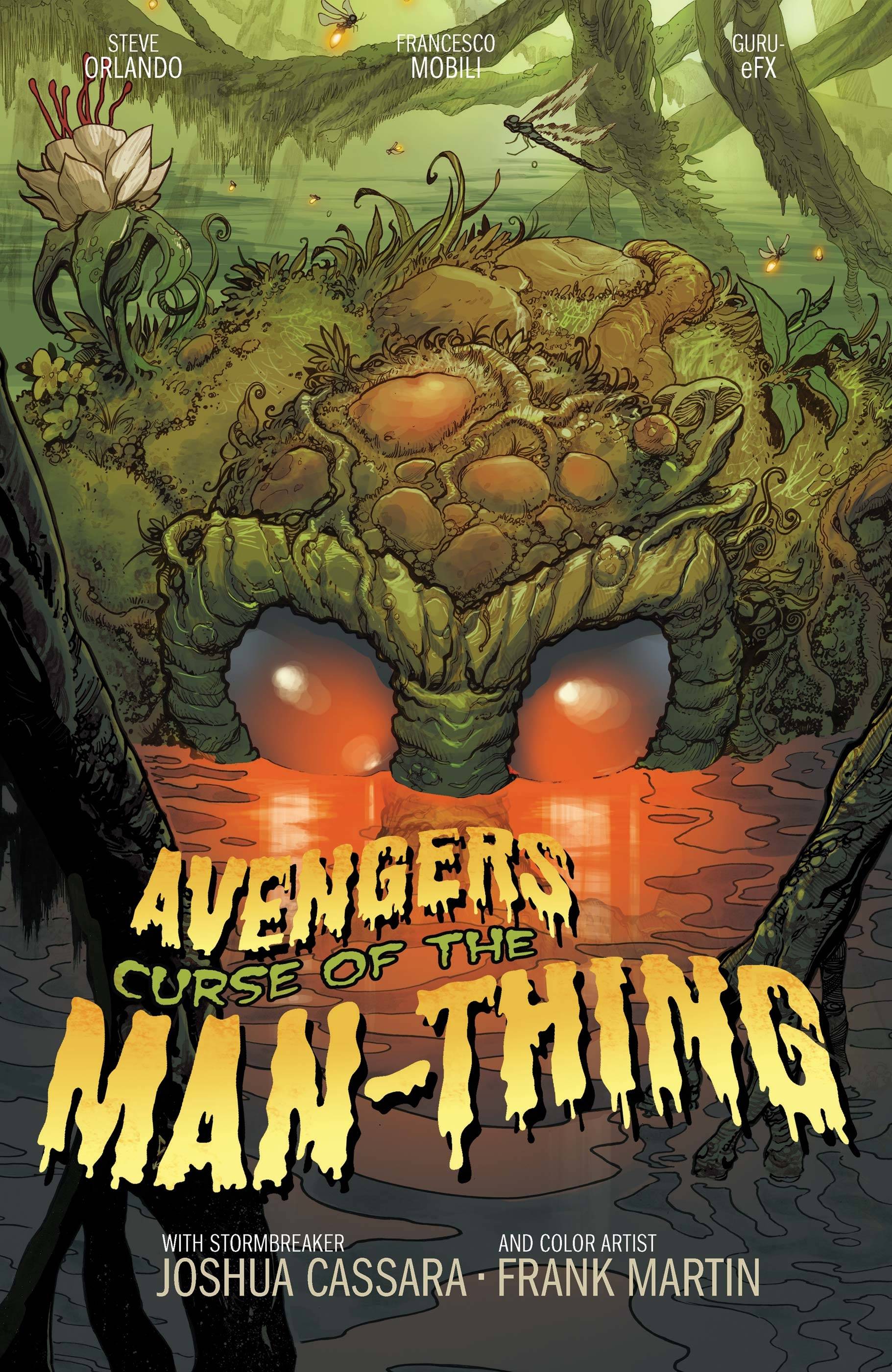 AVENGERS CURSE MAN-THING #1 CASSARA STORMBREAKERS VARIANT 2021 Avengers MARVEL COMICS   