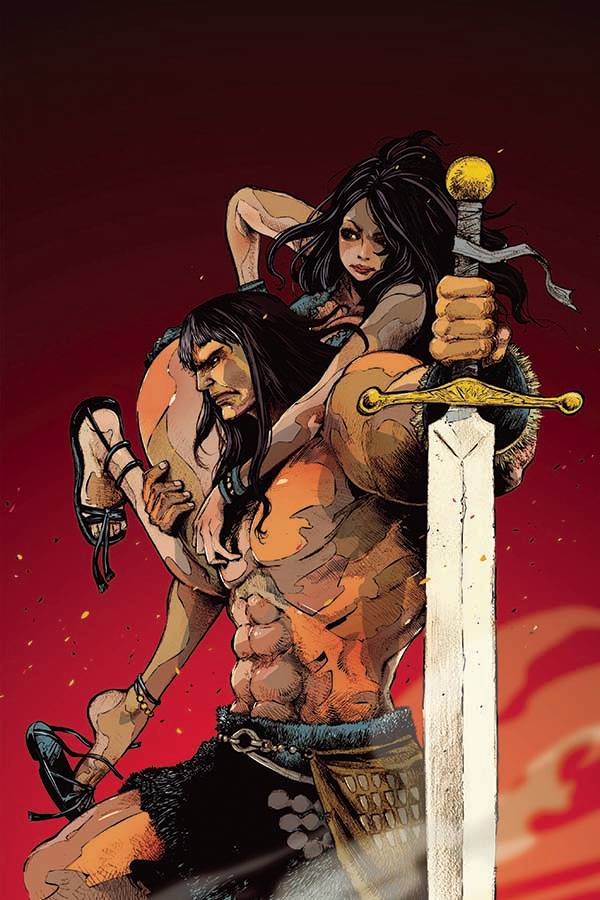 CIMMERIAN IRON SHADOWS IN MOON #2 VIRGIN JBSTYLE 1:20 VARIANT 2021 Conan ABLAZE   