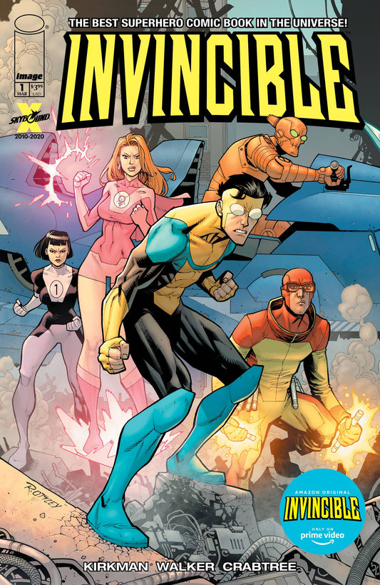INVINCIBLE #1 AMAZON EDITION VARIANT 2021 comic book IMAGE COMICS   