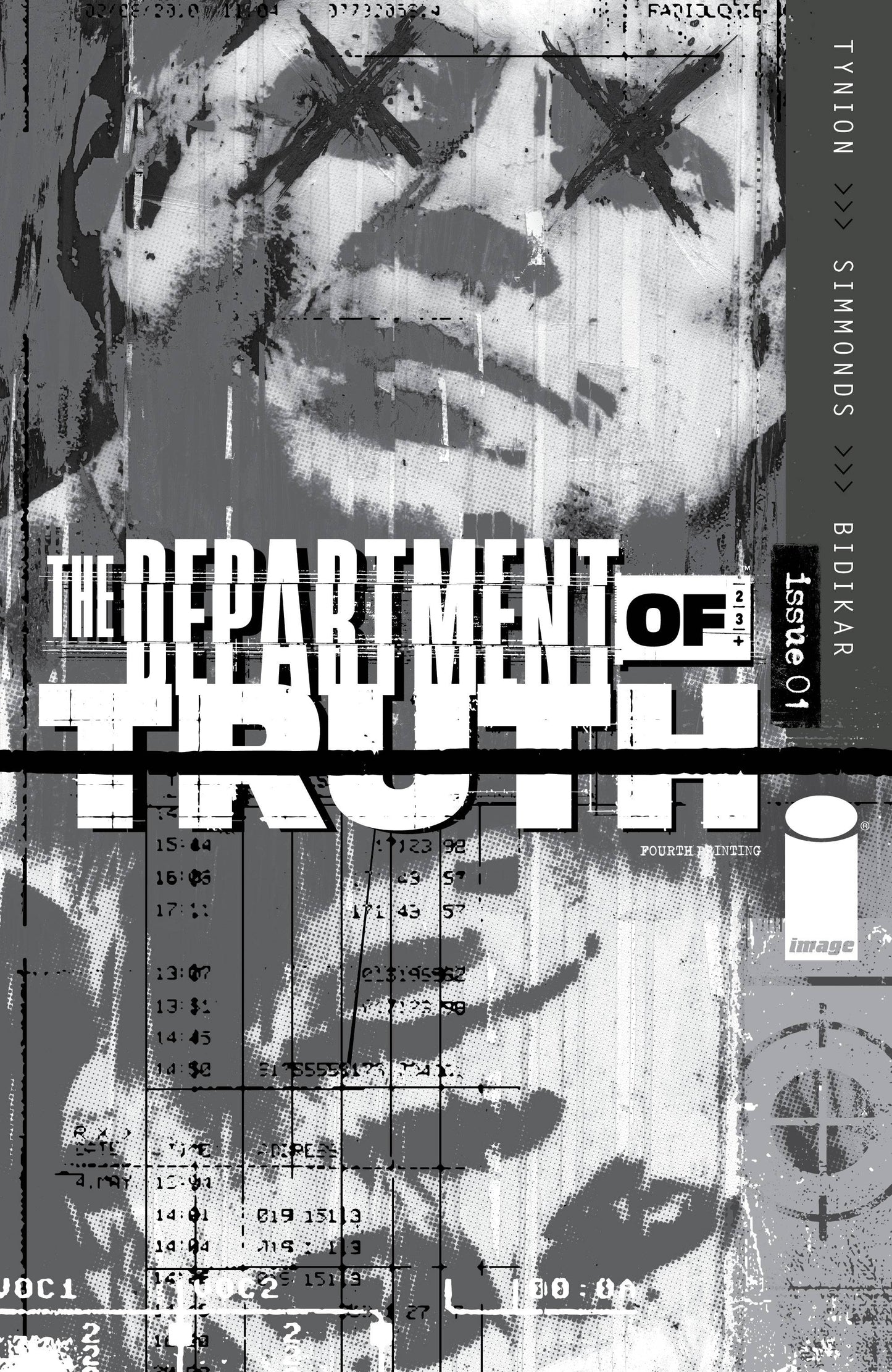 DEPARTMENT OF TRUTH #1 4TH PRINT VARIANT 2021