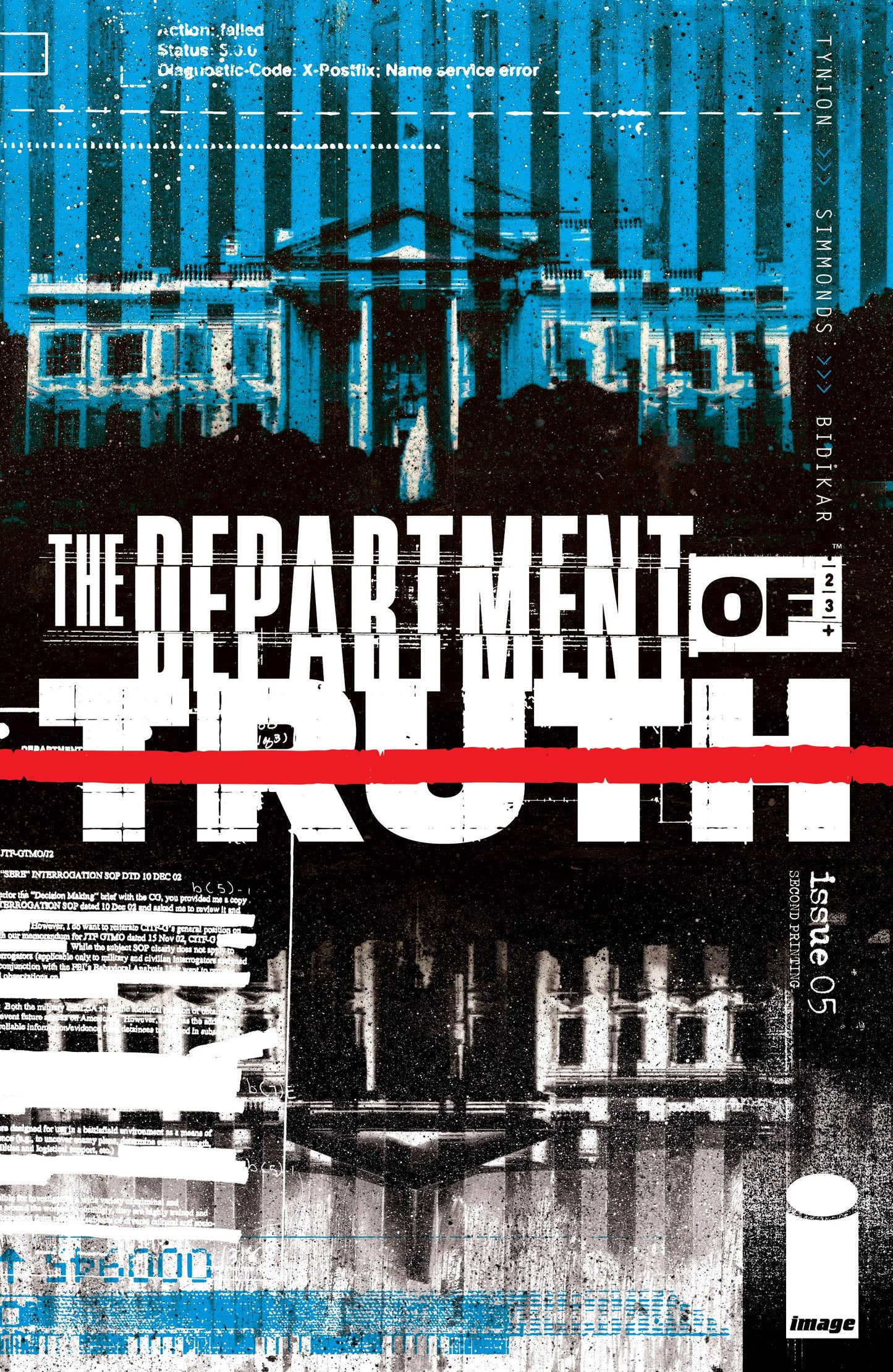 DEPARTMENT OF TRUTH #5 2ND PRINT VARIANT 2021
