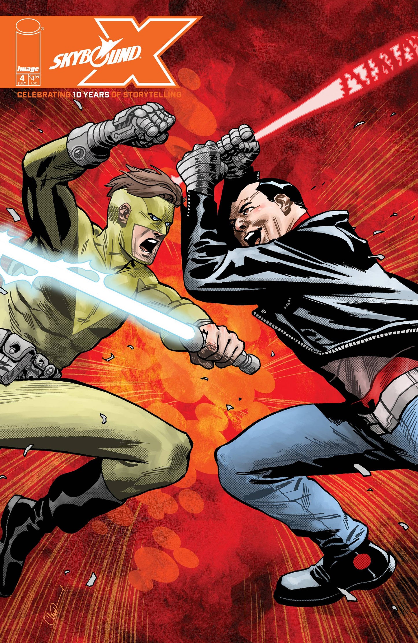 SKYBOUND X #4 CVR A ADLARD (MR) 2021 Skybound IMAGE COMICS