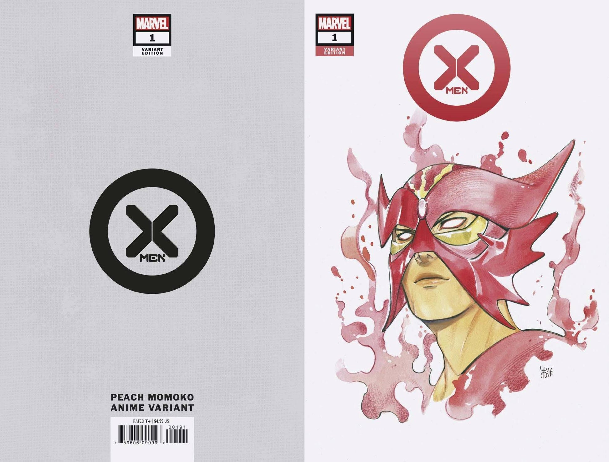 X-MEN #1 PEACH MOMOKO MARVEL ANIME VARIANT 2021 X-Men MARVEL COMICS   