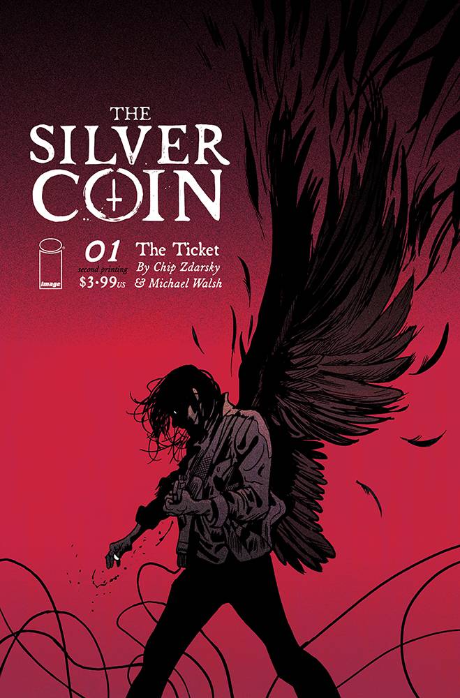 SILVER COIN #1 2ND PRINT VARIANT 2021 Silver Coin IMAGE COMICS