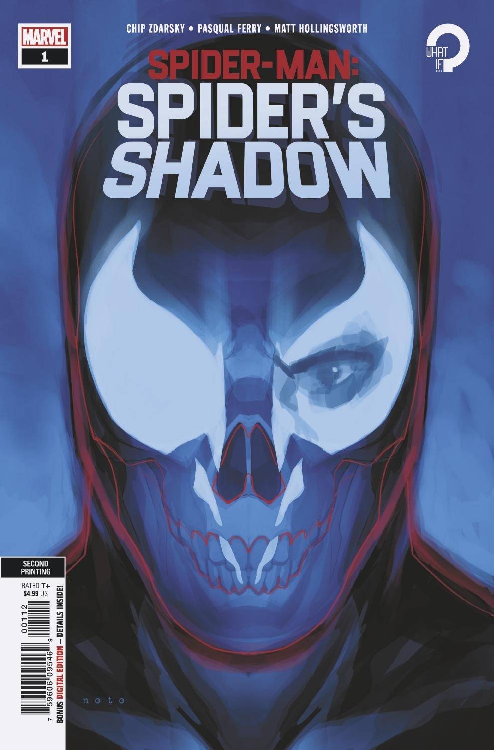 SPIDER-MAN SPIDERS SHADOW #1 (OF 5) 2ND PRINT VARIANT 2021 Spider-Man MARVEL COMICS   