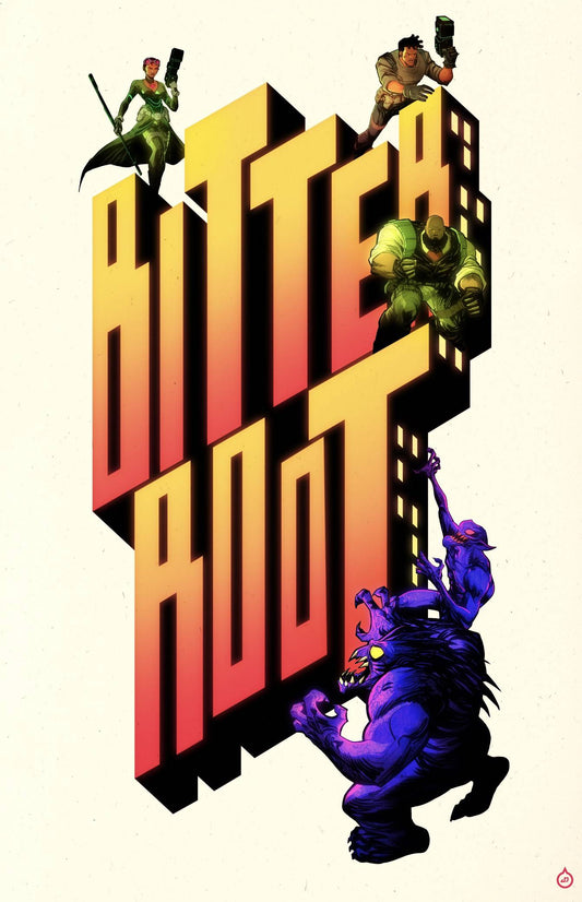 BITTER ROOT #13 COVER B GREEN BEAT STREET VARIANT 2021 Bitter Root IMAGE COMICS