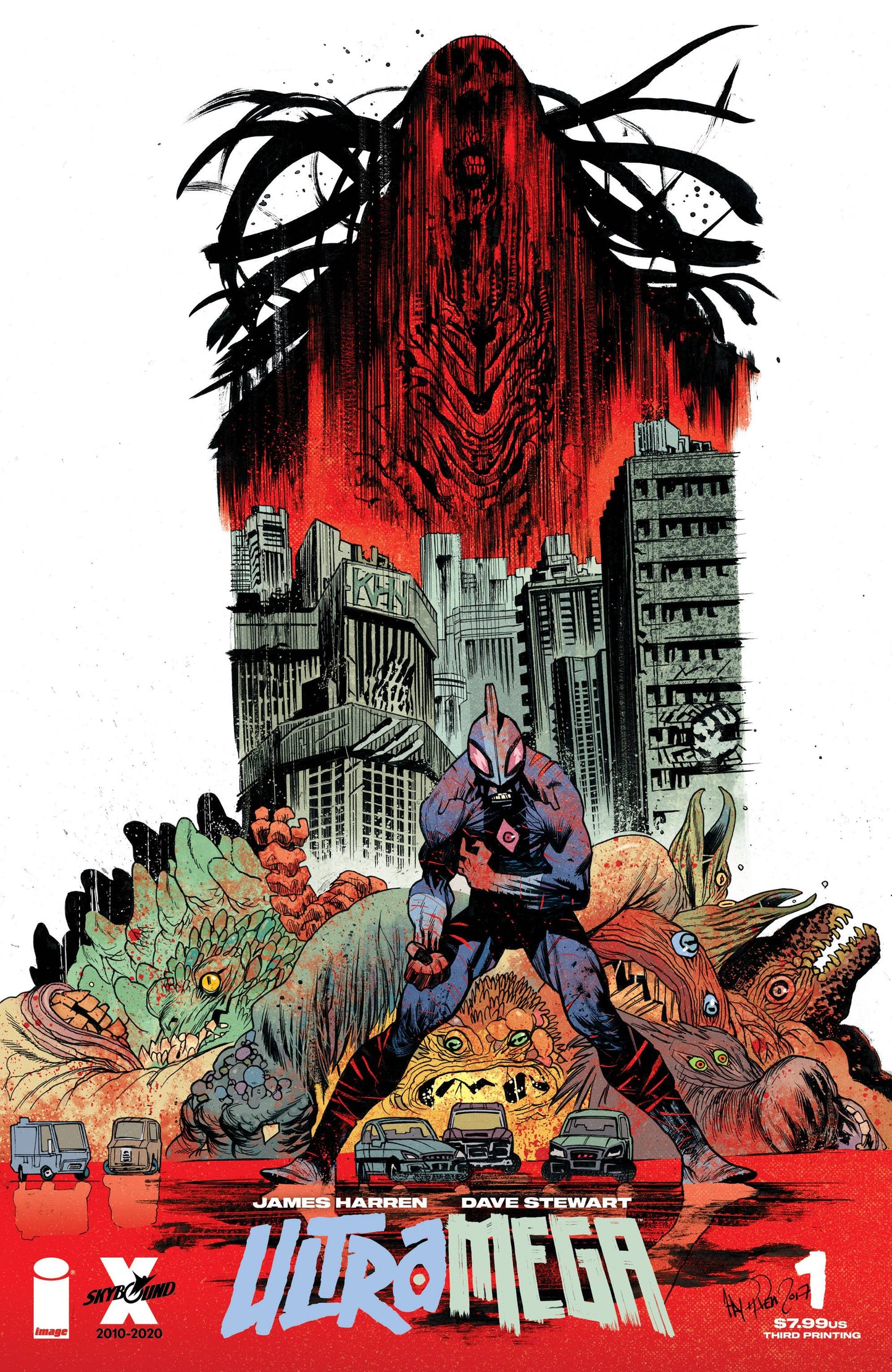 ULTRAMEGA #1 3RD PRINT VARIANT 2021 Ultramega IMAGE COMICS   