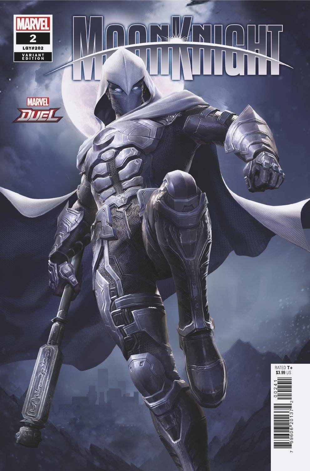 MOON KNIGHT #2 NETEASE MARVEL GAMES VARIANT 2021 Moon Knight MARVEL COMICS   