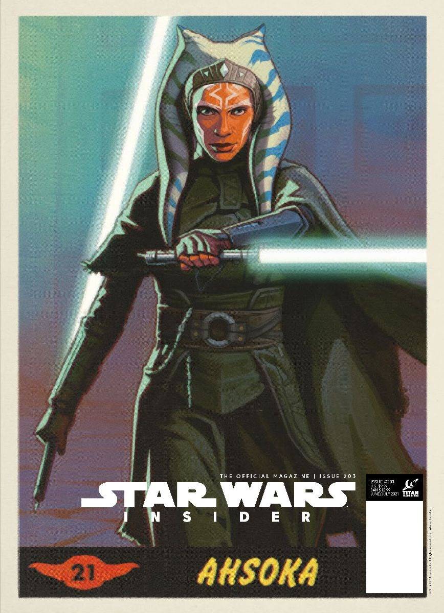 STAR WARS INSIDER #203 FOC AHSOKA EDITION 2021 Star Wars TITAN COMICS   