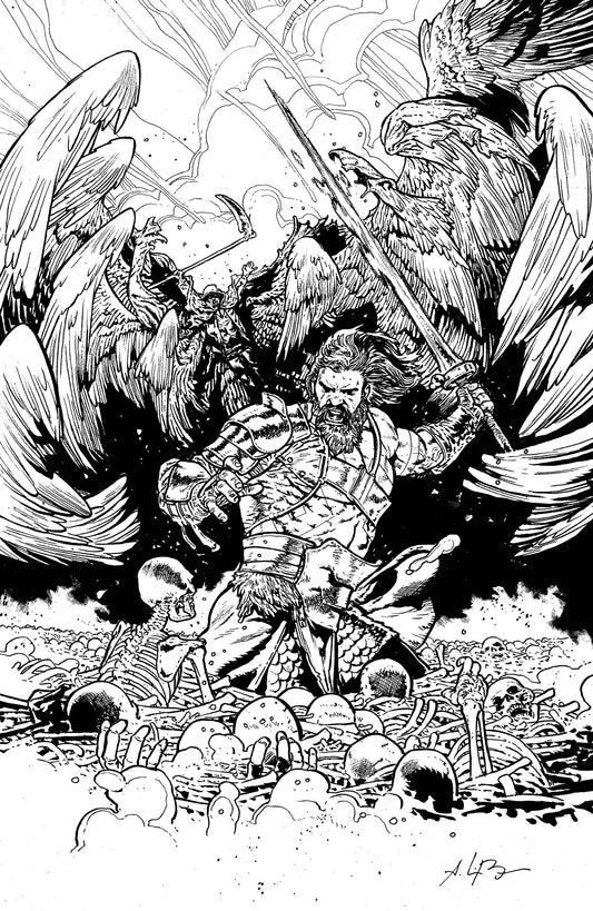 SKYBOUND X #2 1:10  B&W VUONG & KNIIVILA VARIANT 2021 Skybound IMAGE COMICS   