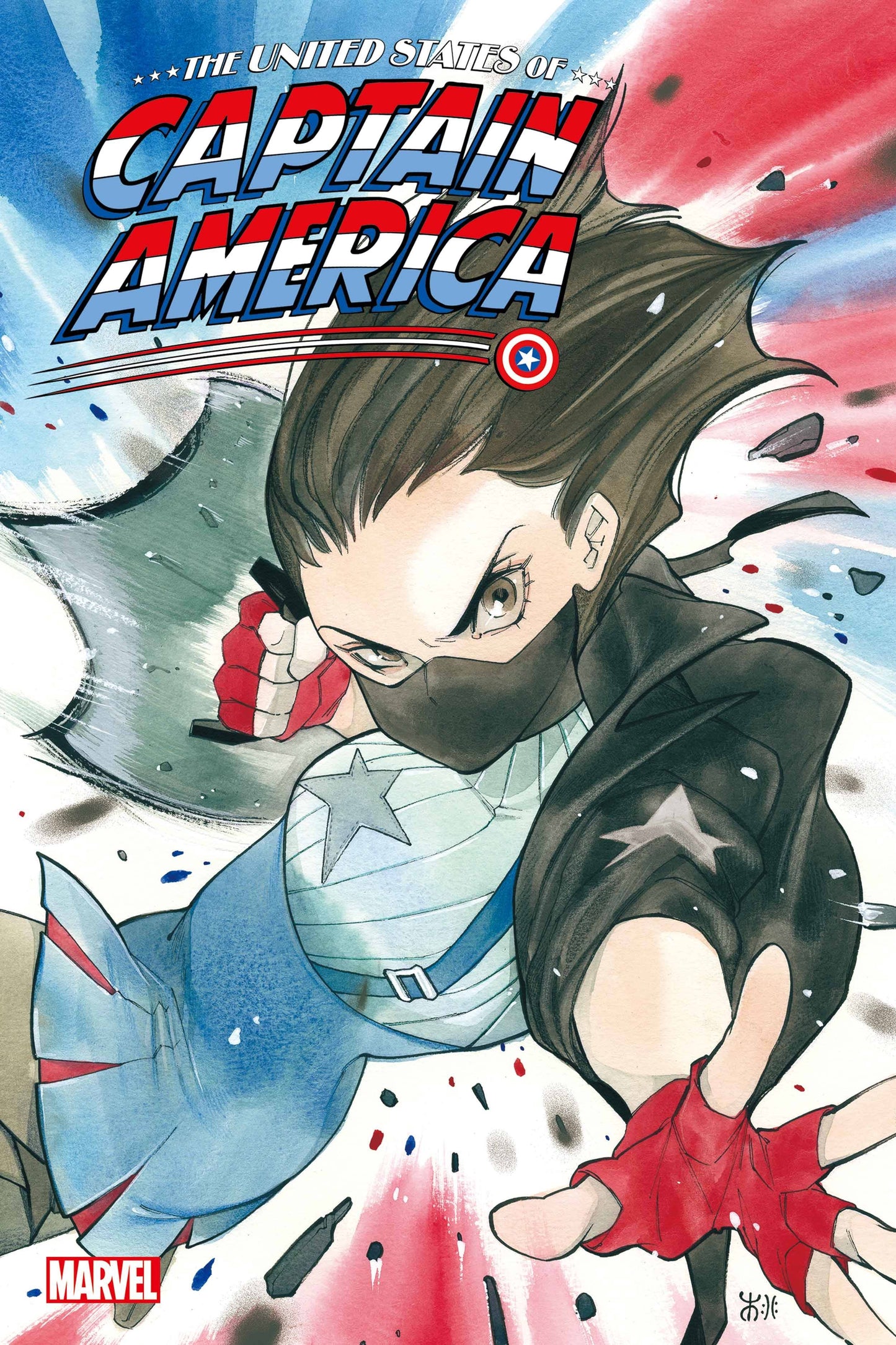 UNITED STATES CAPTAIN AMERICA #4 (OF 5) MOMOKO 1:25 VARIANT 2021 (1ST APP ARIELLE AGBAYANI) Captain America MARVEL COMICS   