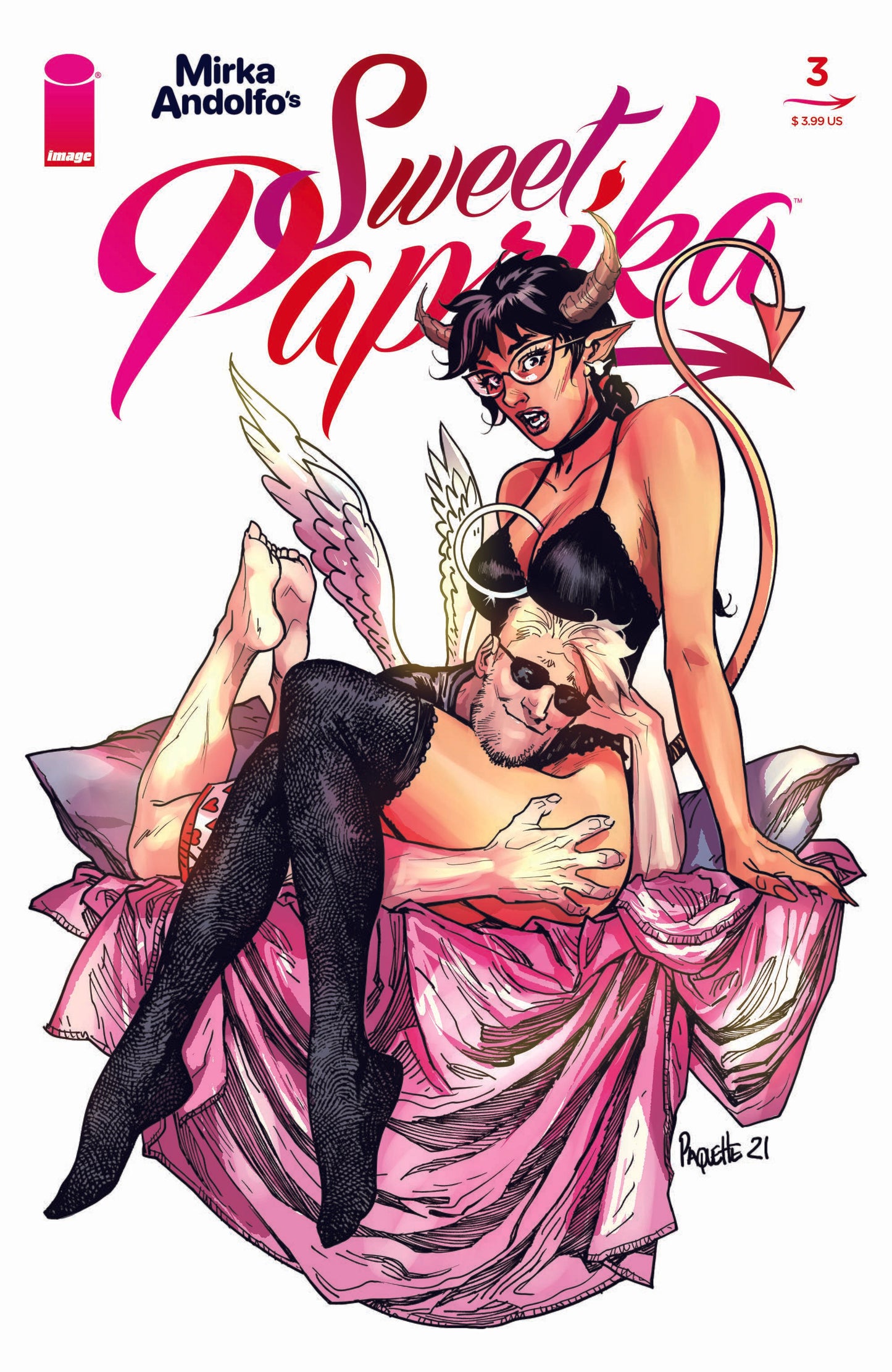MIRKA ANDOLFO SWEET PAPRIKA #3 (OF 12) CVR C PAQUETTE (MR) 2021 Sweet Paprika IMAGE COMICS   