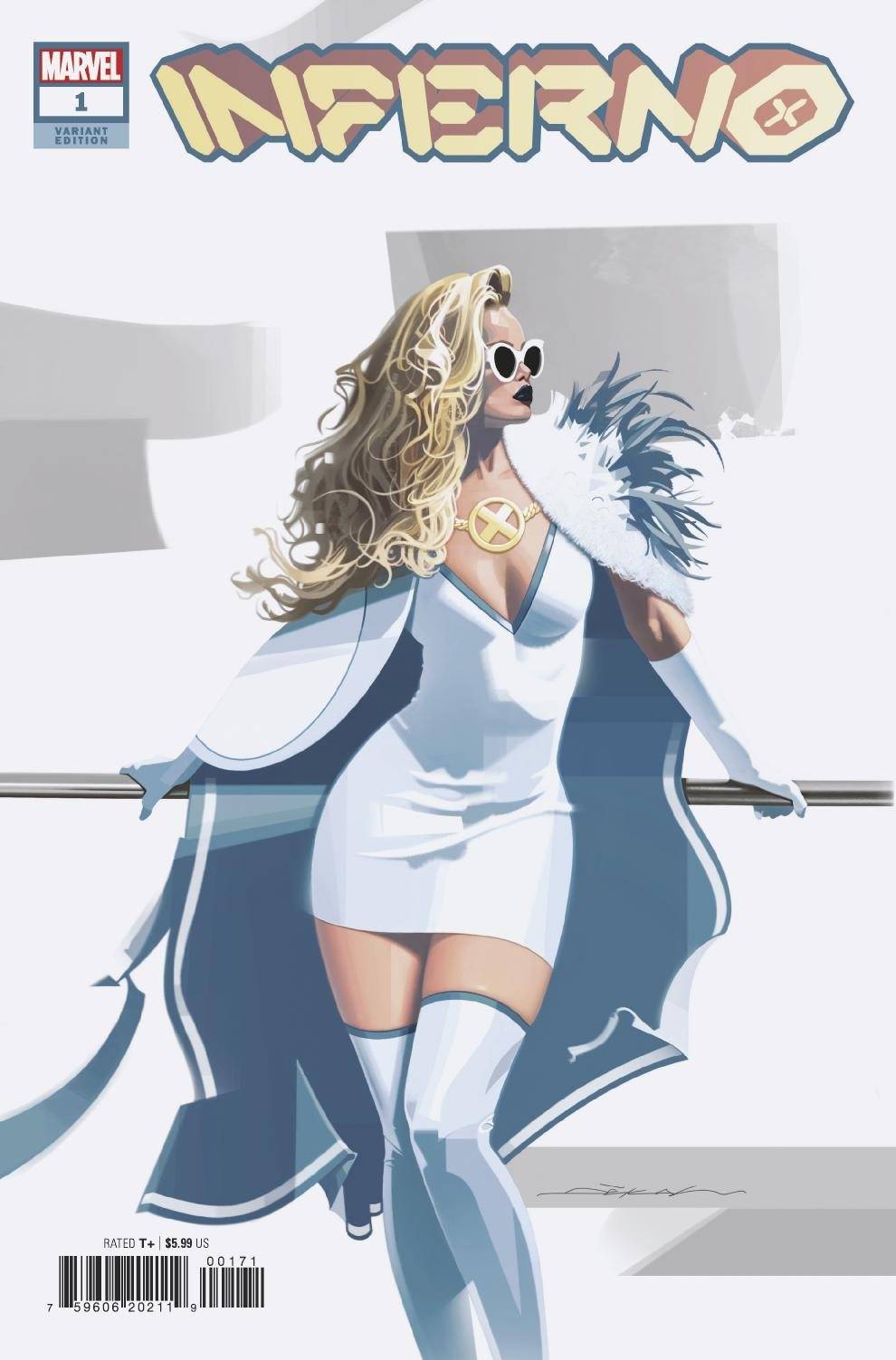 INFERNO #1 (OF 4) DEKAL VARIANT 2021 X-Men MARVEL COMICS   