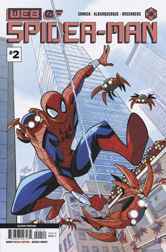 WEB OF SPIDER-MAN #2 2ND PRINT VARIANT 2021