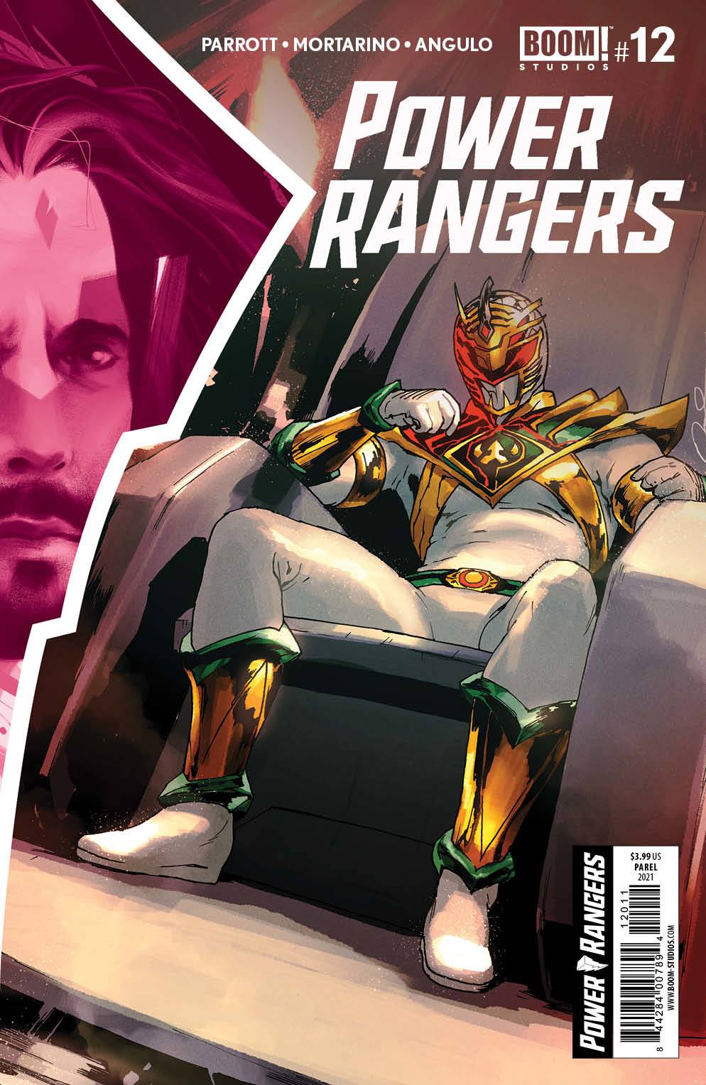 POWER RANGERS #12 CVR A PAREL 2021 MMPR BOOM! STUDIOS   