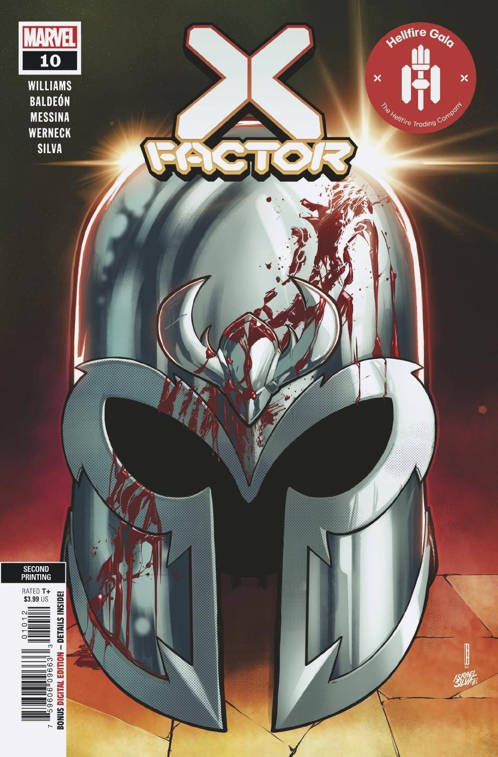 X-FACTOR #10 2ND PRINT VARIANT 2021 X-Factor MARVEL COMICS   